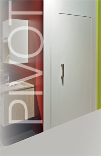 Sensa pivot is een nieuw, minimalistisch en onzichtbaar pivoterend deursysteem met verschillende unieke toepassingen en mogelijkheden zoals kamerhoge deuren.